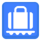 Baggage Claim emoji on Facebook